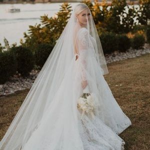 Cathedral Length Two Tier Veil